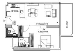 1 bedroom